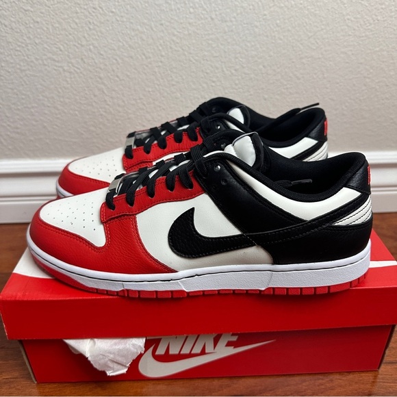 Nike Dunk Low EMB NBA 75th Anniversary Chicago Size 11 - Picture 1 of 9